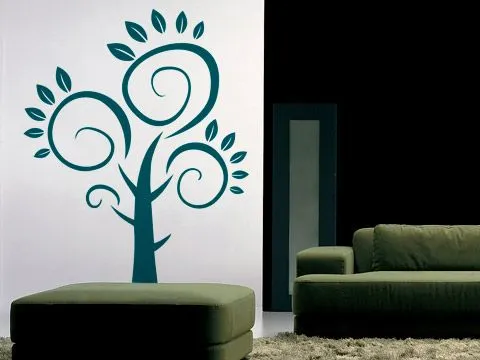 arbol indio - Vinilo Decorativo de la colección Árboles - PROYECTO ... arbol indio - Vinilo Decorativo de la colección Árboles - PROYECTO ...