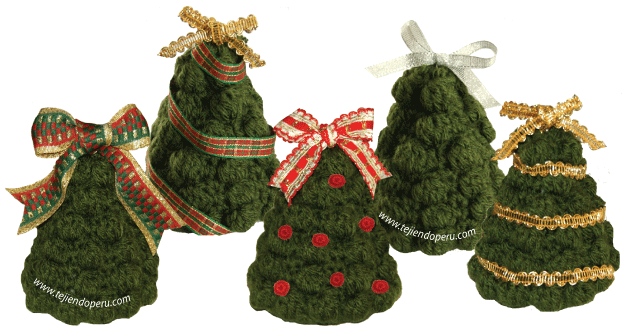 Árbol de Navidad Amigurumi - Patrón Gratis en Español y con ...