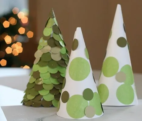Árbol de Navidad casero