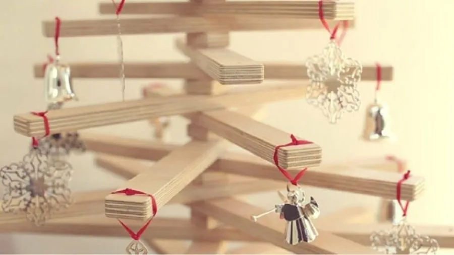 arbol de navidad de madera | facilisimo.com