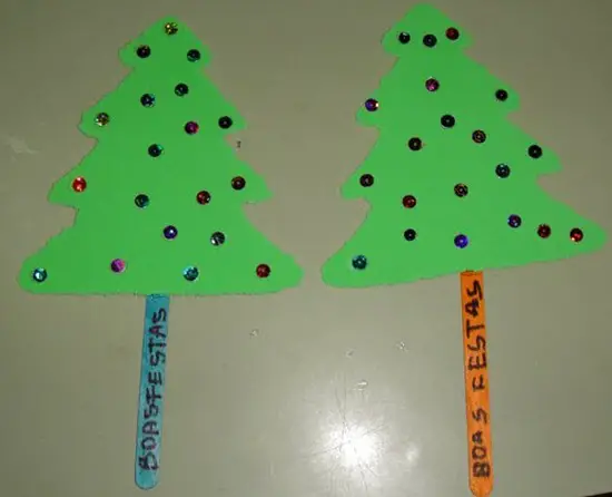 Arbol de Navidad - Manualidades Infantiles