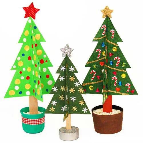 arbol navidad papel 300x300 Árbol de Navidad de papel