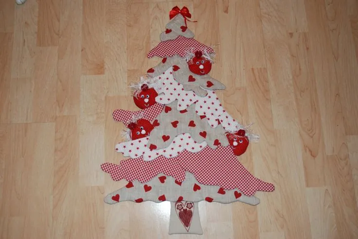Árbol de navidad patchwork | Navidad | Pinterest | Labor De ...