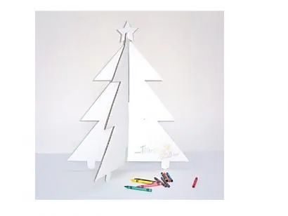 Arbol de Navidad para pintar y decorar | Regalos para niños Arbol de Navidad para pintar y decorar | Regalos para niños