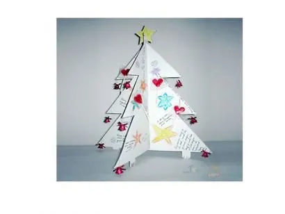 Arbol de Navidad para pintar y decorar | Regalos para niños Arbol de Navidad para pintar y decorar | Regalos para niños