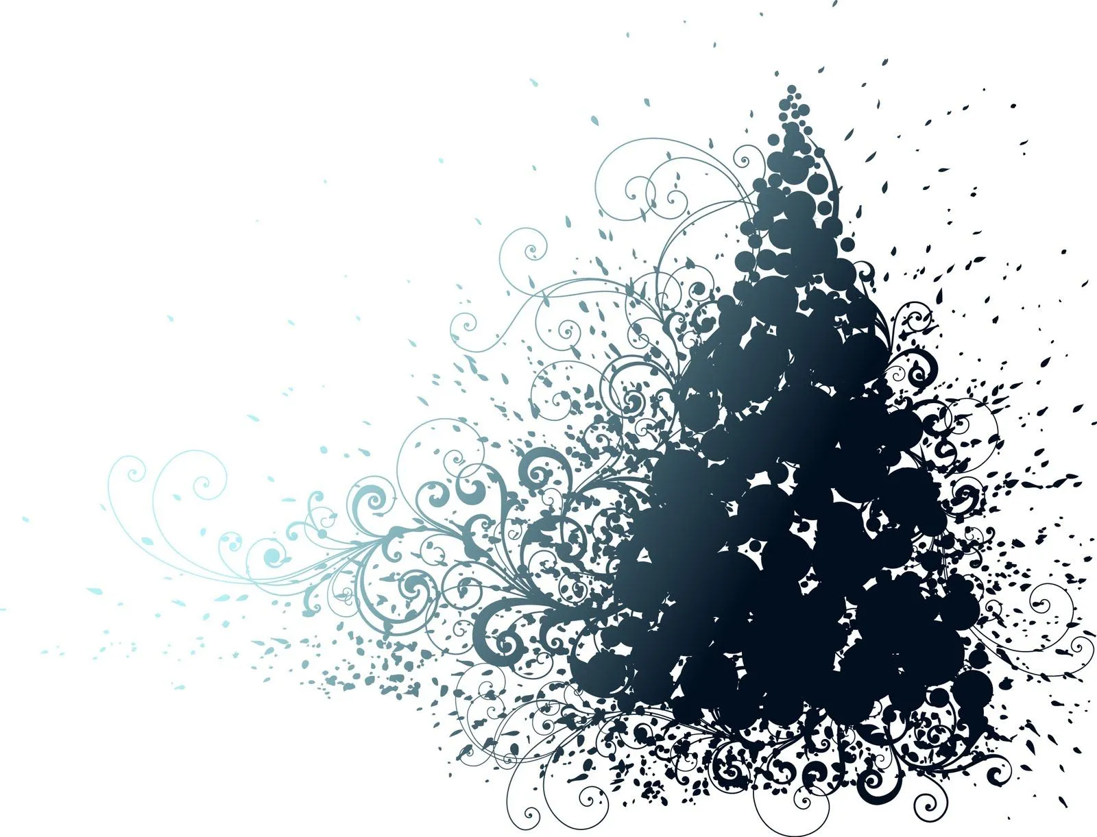 Árbol de navidad con salpicadura (Splattered Crhistmas Tree Vector) Árbol de navidad con salpicadura (Splattered Crhistmas Tree Vector)