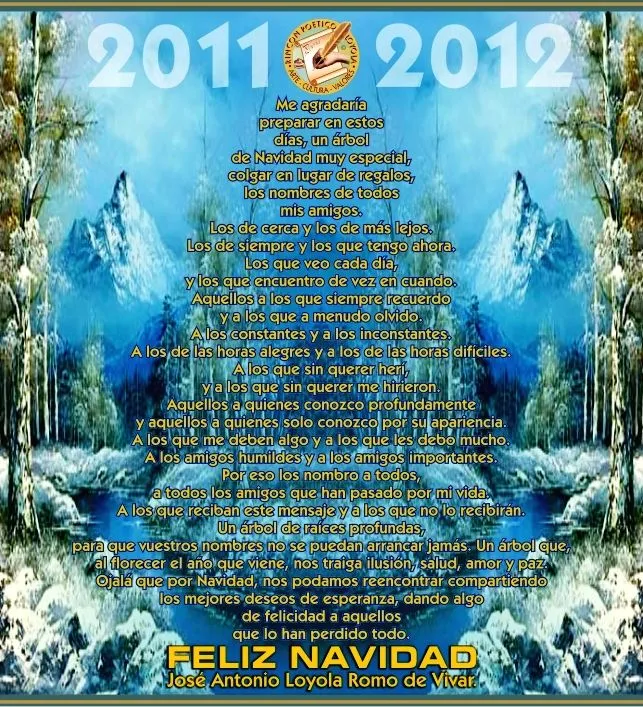 Arbol Navideño 2011-2012 | RINCON POETICO LOYOLA