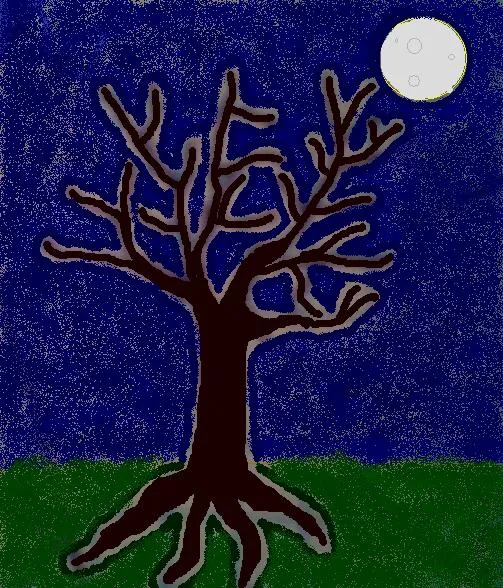 Arbol tenebroso en una noche despejada by Alyoly on DeviantArt Arbol tenebroso en una noche despejada by Alyoly on DeviantArt