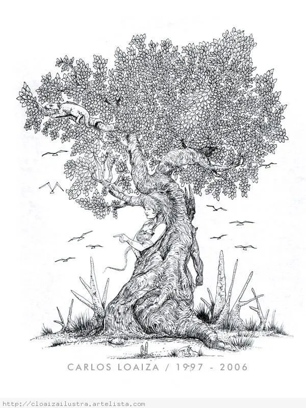 el arbol de la vida carlos Loaiza - Artelista.com