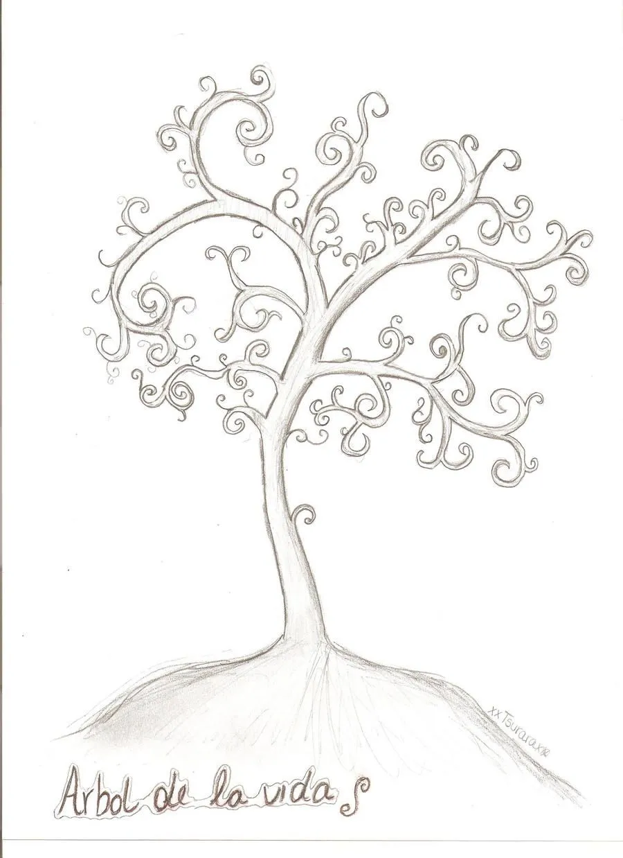 Arbol de la vida para colorear - Imagui