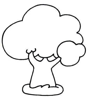 ARBOLES PARA COLOREAR