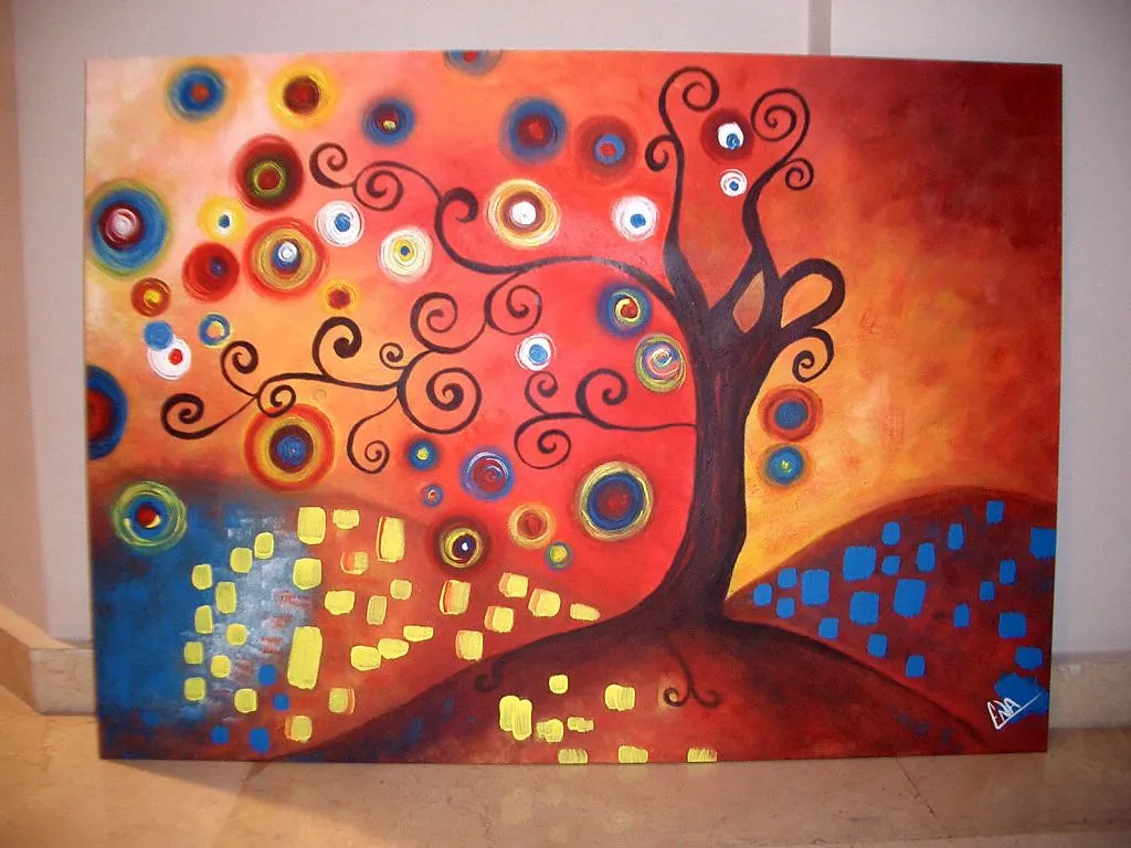 cuadros de arboles (4) | Aprender manualidades es facilisimo. cuadros de arboles (4) | Aprender manualidades es facilisimo.