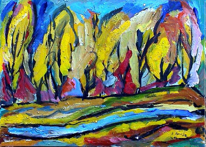 ÁRBOLES FAUVES ALEJANDRO CONDE LÓPEZ - Artelista.com ÁRBOLES FAUVES ALEJANDRO CONDE LÓPEZ - Artelista.com