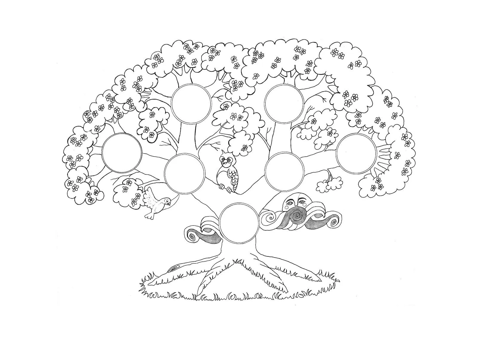 Plantilla arbol genealogico infantil - Imagui Plantilla arbol genealogico infantil - Imagui