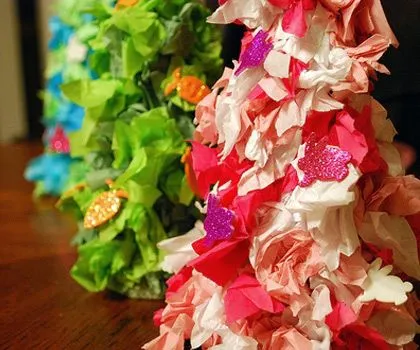 Árboles de papel seda - LaCelebracion.com
