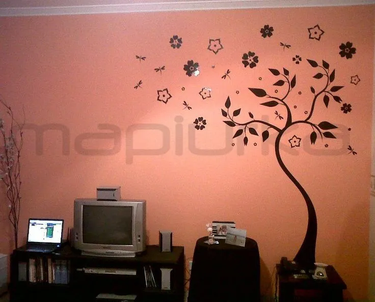 arboles pintados en pared | decorados para pared | Pinterest | Search