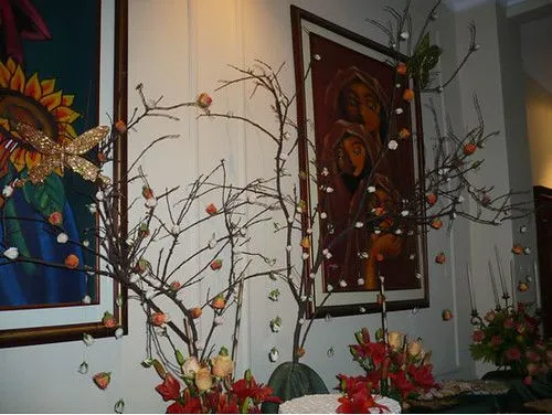 Decoración con arboles secos - Imagui