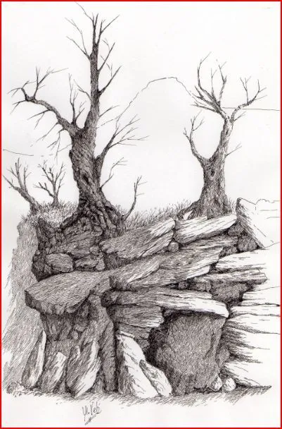 ARBOLES Y ARBUSTOS | MONTAÑAS DE TINTA de Manuel Velis ARBOLES Y ARBUSTOS | MONTAÑAS DE TINTA de Manuel Velis