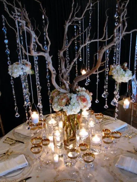 Arbolitos para centros de mesa | Fiestas | Pinterest | Mesas ...