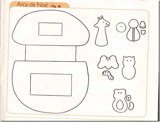 Arca de Noé Manualidades en Goma Eva | Blog de imágenes Arca de Noé Manualidades en Goma Eva | Blog de imágenes