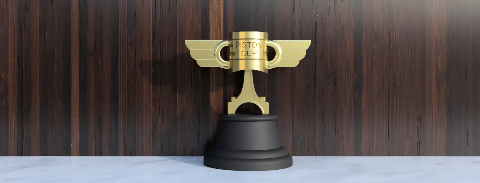 Archivo STL Copa Pistón (Piston Cup)・Diseño imprimible en 3D para descargar・Cults Archivo STL Copa Pistón (Piston Cup)・Diseño imprimible en 3D para descargar・Cults