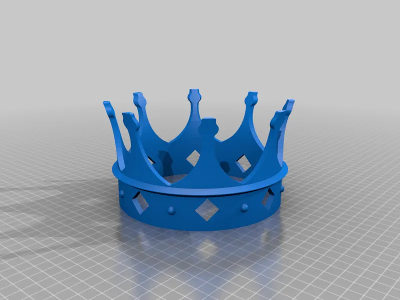 Archivo STL gratis Corona del Rey・Modelo para descargar y imprimir en 3D・Cults Archivo STL gratis Corona del Rey・Modelo para descargar y imprimir en 3D・Cults