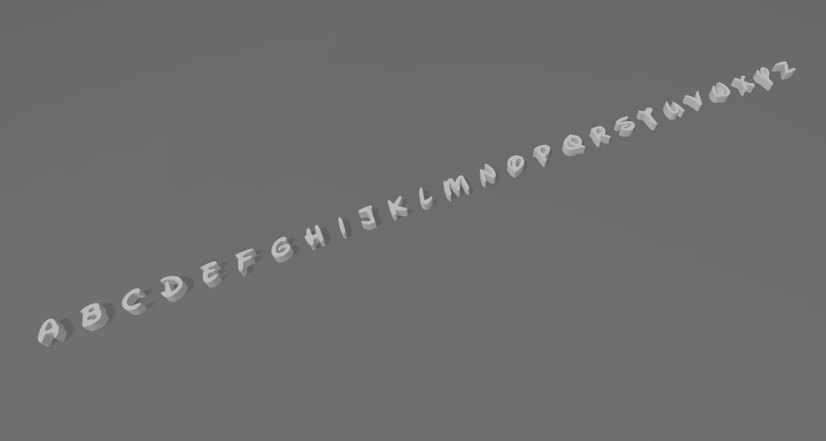 Archivo STL gratis DISNEY LETRAS- ABECEDARIO COMPLETO・Modelo para descargar y imprimir en 3D・Cults Archivo STL gratis DISNEY LETRAS- ABECEDARIO COMPLETO・Modelo para descargar y imprimir en 3D・Cults