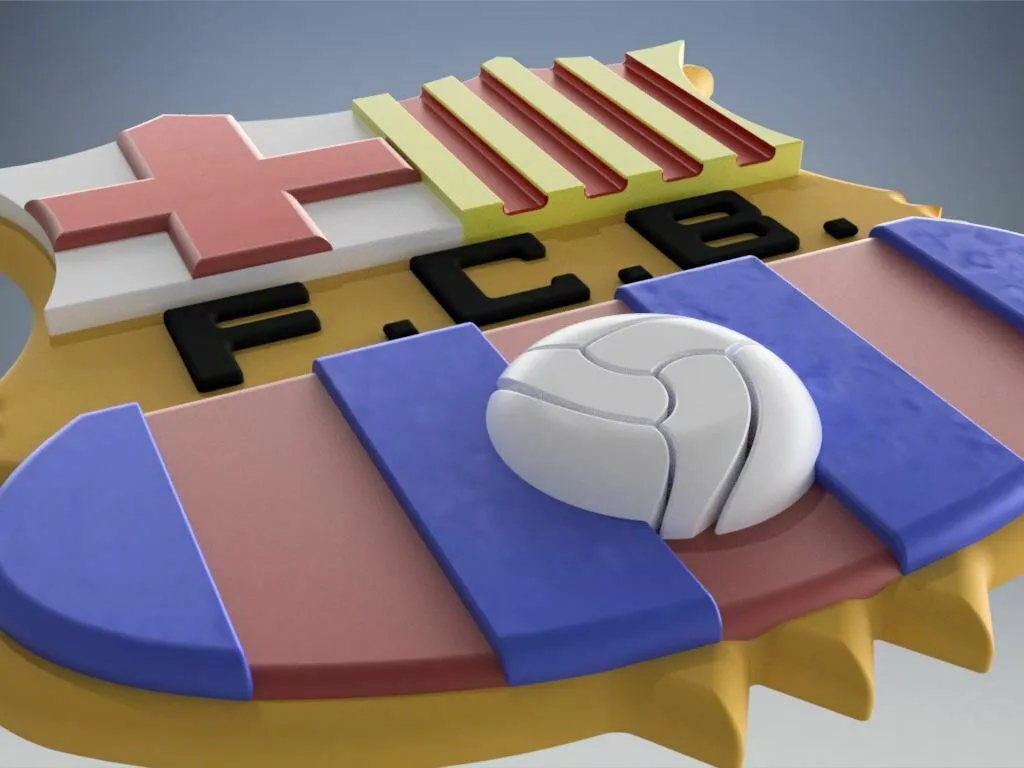 Archivo STL gratis escudo FC Barcelona・Modelo para descargar y imprimir en 3D・Cults Archivo STL gratis escudo FC Barcelona・Modelo para descargar y imprimir en 3D・Cults