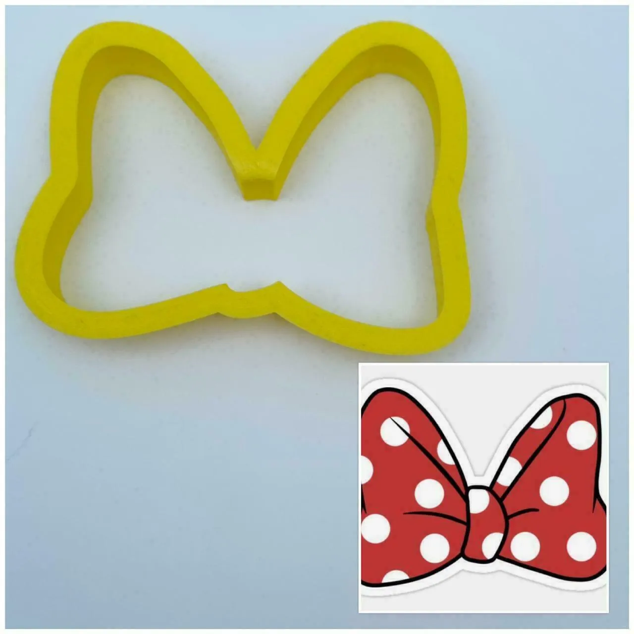 Archivo STL gratis Moño Minnie Mouse Cortador de galletas・Diseño de impresora 3D para descargar・Cults Archivo STL gratis Moño Minnie Mouse Cortador de galletas・Diseño de impresora 3D para descargar・Cults