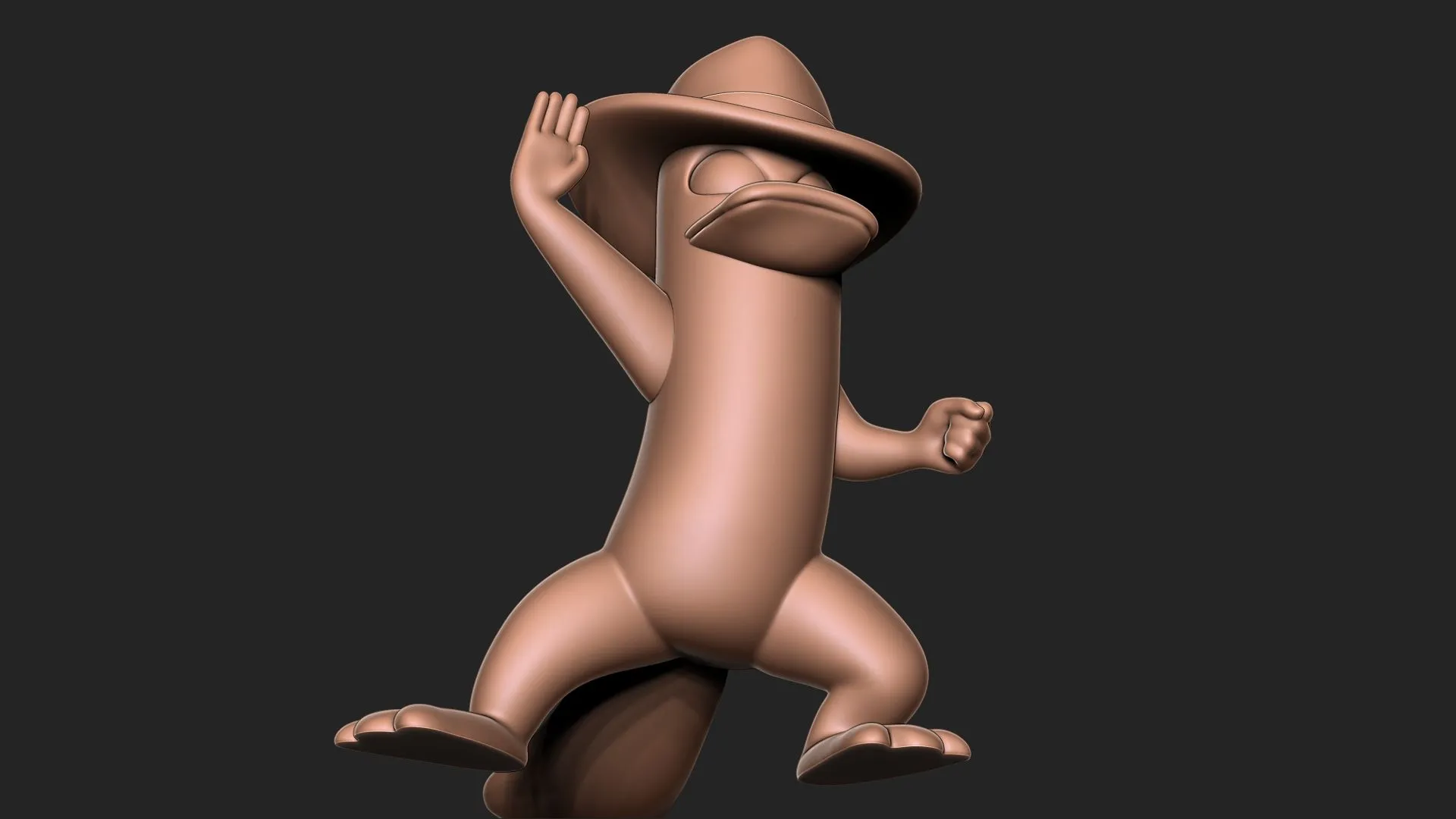 Archivo STL gratis Perry el ornitorrinco・Plan para descargar y imprimir en  3D・Cults