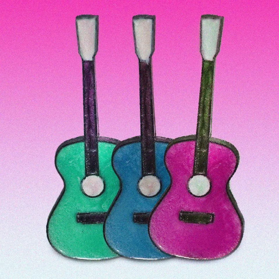 Archivo STL Guitarra diminuta + resina epoxi・Modelo para descargar e imprimir en 3D・Cults Archivo STL Guitarra diminuta + resina epoxi・Modelo para descargar e imprimir en 3D・Cults