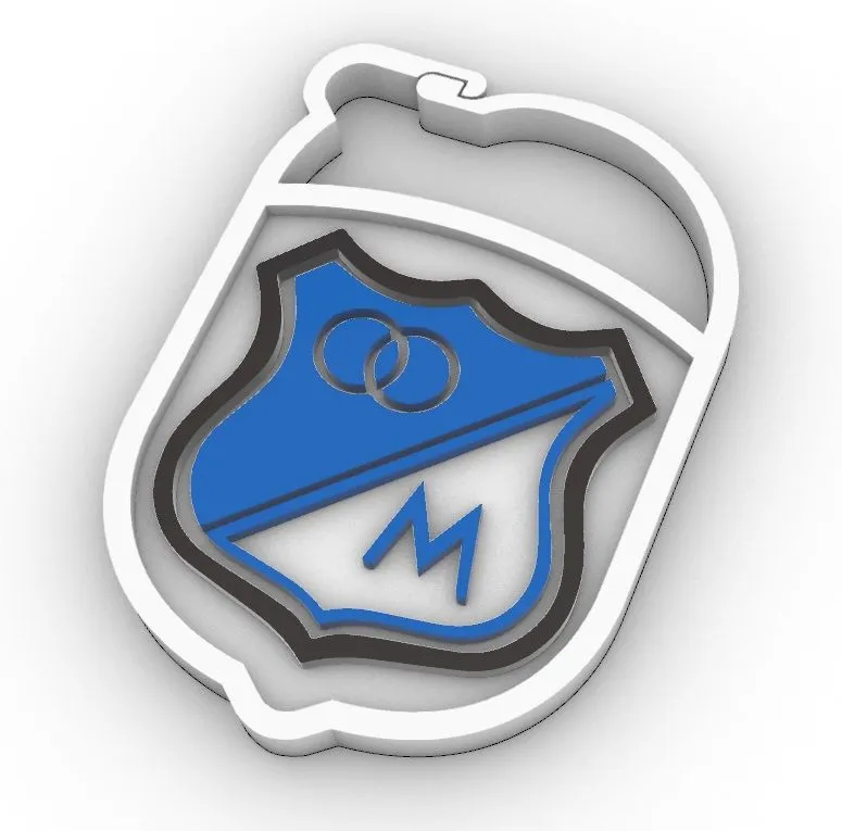 Archivo STL llavero de Millonarios, millos・Diseño de impresión en 3D para descargar・Cults Archivo STL llavero de Millonarios, millos・Diseño de impresión en 3D para descargar・Cults