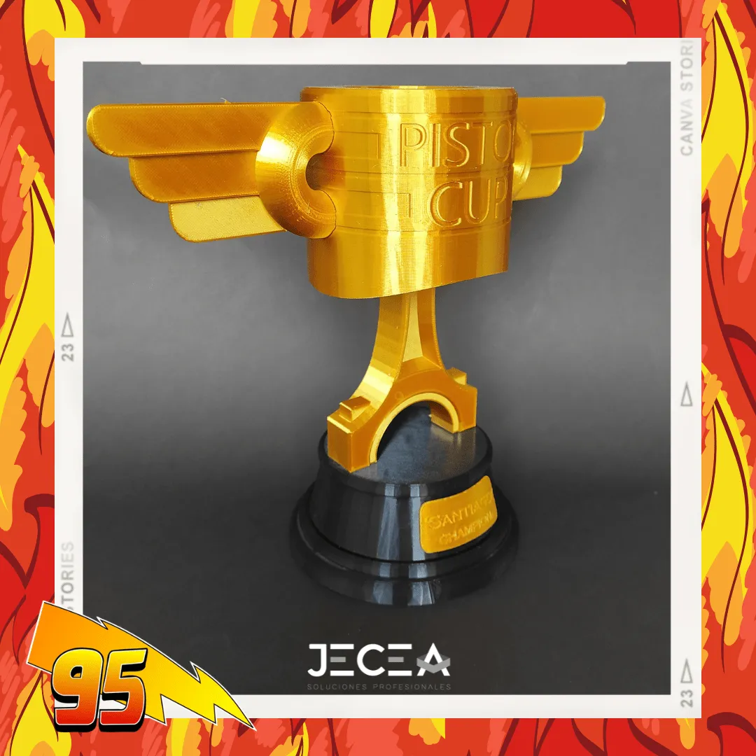 Archivo STL Trofeo Copa pistón de Cars・Objeto de impresión 3D para descargar・Cults Archivo STL Trofeo Copa pistón de Cars・Objeto de impresión 3D para descargar・Cults
