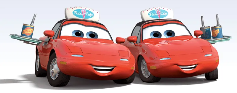 Archivo:Cars2-Mia-Tia.png - Wiki Cars y Aviones