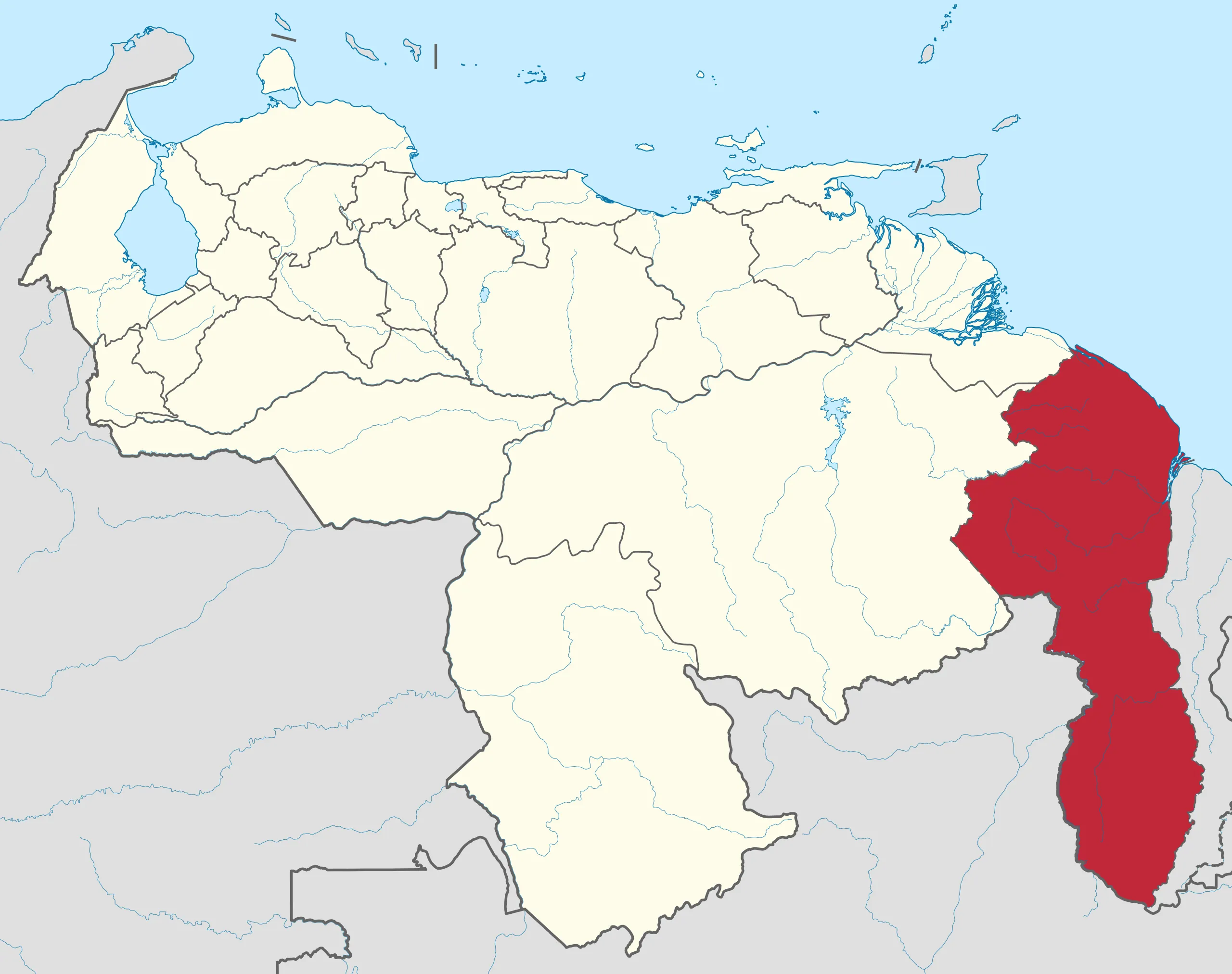 Archivo:Guayana Esequiba in Venezuela.svg - Wikipedia, la enciclopedia libre Archivo:Guayana Esequiba in Venezuela.svg - Wikipedia, la enciclopedia libre