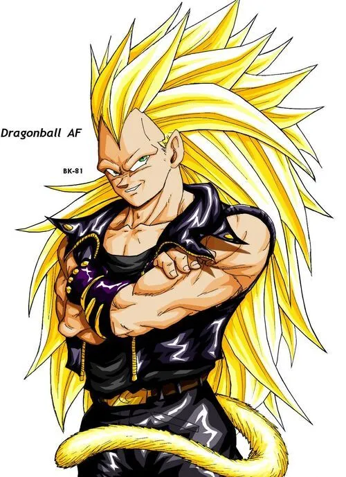 Archivo:Vegeta AF ssj3 by BK 81.jpg - Wiki AFdragonball - Wikia