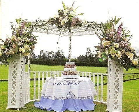 Como hacer un arco con flores para una boda? | Cuidar de tus ... Como hacer un arco con flores para una boda? | Cuidar de tus ...