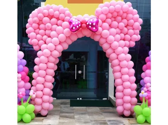 Cómo hacer un arco de globos ~ cositasconmesh