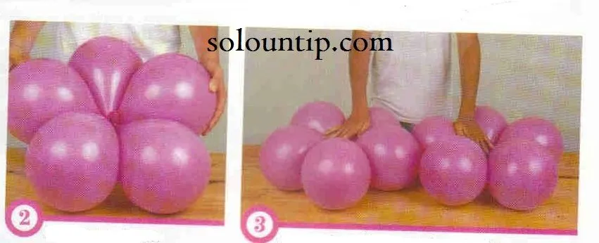 Como hacer un arco de globos para fiesta infantil ~ Solountip.com