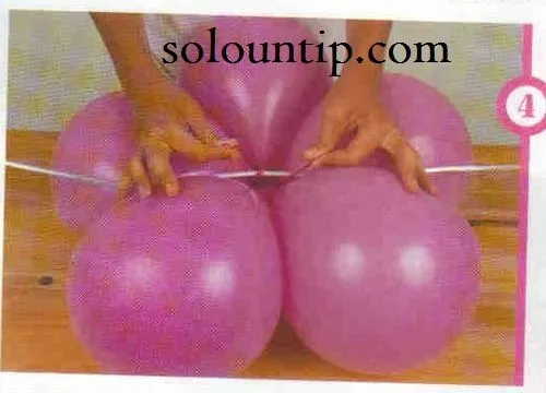 Como hacer un arco de globos para fiesta infantil ~ Solountip.com