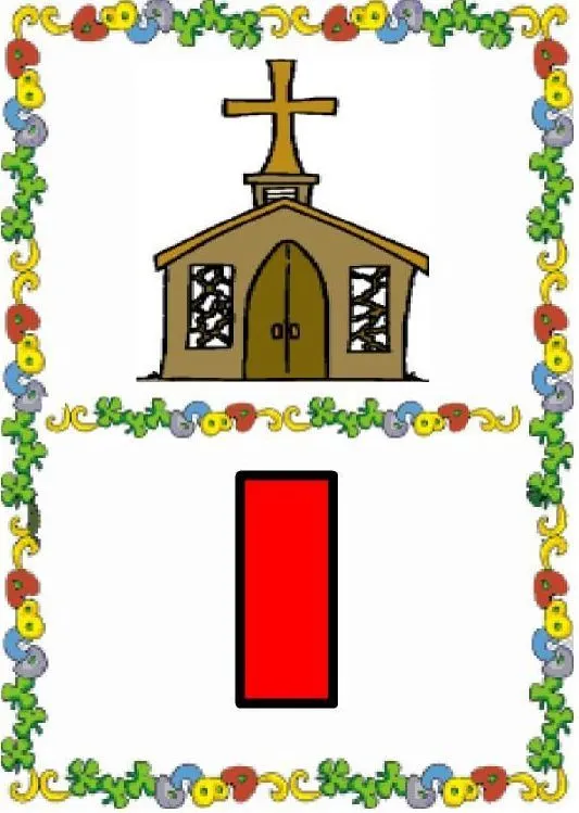 DEBAJO DEL ARCO IRIS: A, E, I, O, U.