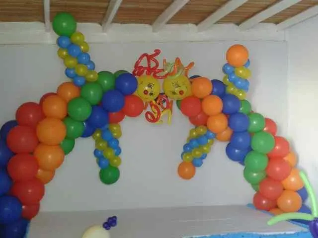 Arco de payaso | Decoraciones con globos | Pinterest Arco de payaso | Decoraciones con globos | Pinterest
