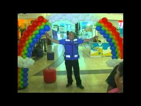 ARCOIRIS CON GLOBOS CHASTY - YouTube