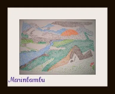 El arcoiris de marinbambú.: PAISAJE CON PUNTOS El arcoiris de marinbambú.: PAISAJE CON PUNTOS
