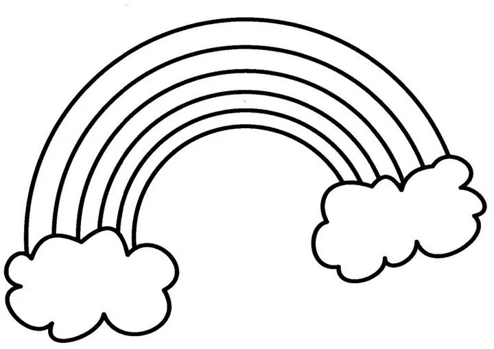 Imagenes de arco iris para colorear - Imagui Imagenes de arco iris para colorear - Imagui