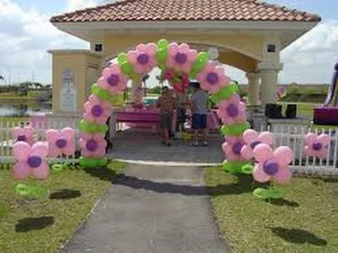 COMO HACER ARCOS DE GLOBOS - YouTube