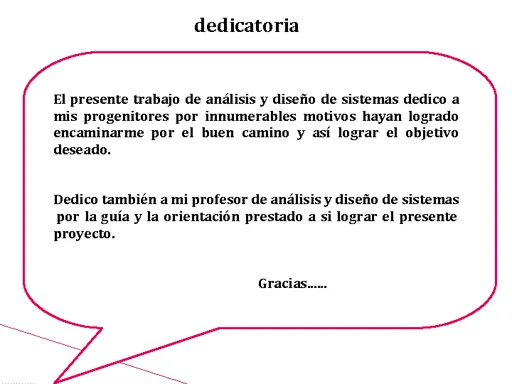 Dedicatorias para un trabajo - Imagui