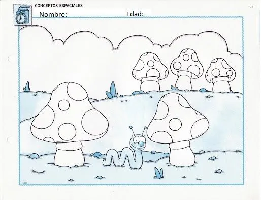 Cerca y lejos para colorear - Imagui