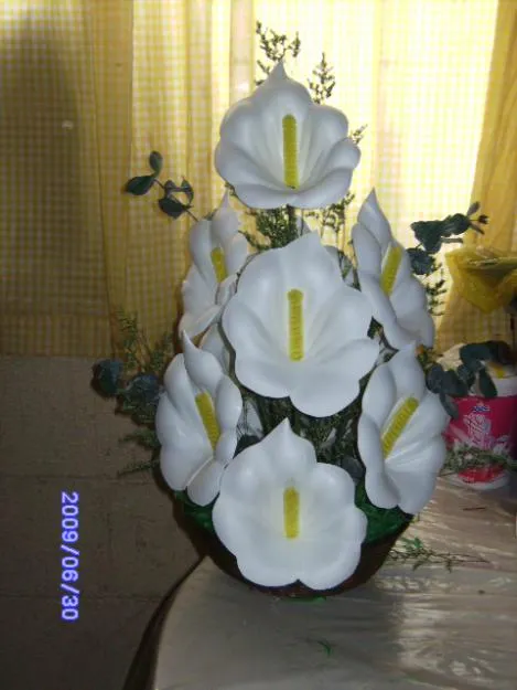Arreglos florales en foami para boda - Imagui Arreglos florales en foami para boda - Imagui