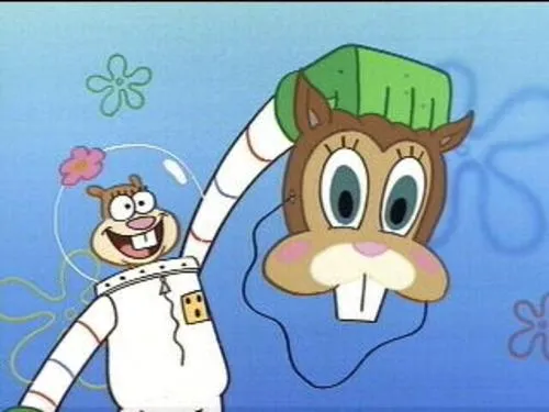Archivo:Arenita y su Disfraz.jpg - Wiki Bob Esponja Archivo:Arenita y su Disfraz.jpg - Wiki Bob Esponja